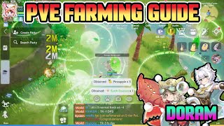 Doram  Chilli Spear and Catnip Meteorite  PVE Farming Guide  Ragnarok Origin Global [upl. by Margetts413]