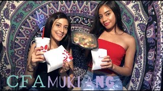 ChikFilA Mukbang amp Sister Tag [upl. by Etnaed16]