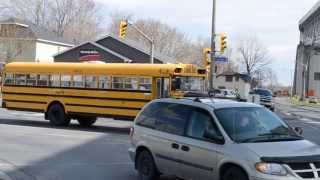 Old International Corbeil School Bus  Cornwall ON [upl. by Lovash96]