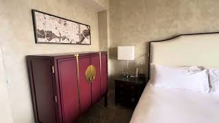 Cherry Blossom viewing Room review of Salamander Hotel Washington DC [upl. by Forta]