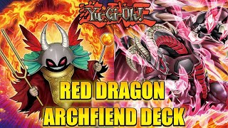 In Depth Red Dragon Archfiend Deck Profile  December 2023 [upl. by Oluas]