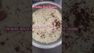 Chicken Dum Biryani PeopleVsFood  Hyderabadi Dum Biryani quick and easy recipe [upl. by Ardnuasac]