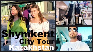 Shymkent Kazakhstan City Tour  TAXI Hotel Food Shopping EVERYTHING  Shak Akhtar volantman [upl. by Nahtam950]