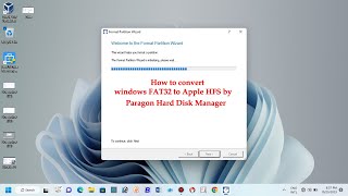 How to convert Windows FAT32 to Apple HFS by Paragon hard disk manager  FAT32 HFS Convertkaise kare [upl. by Adnoyek]