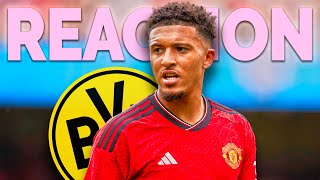 Calcio Berlin REAGIERT auf die BVBRückkehr von Jadon Sancho [upl. by Weikert]