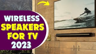 5 Best Wireless Speakers for TV In 2023 [upl. by Asoramla107]