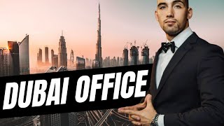 The most luxurious Office in Dubai Realtor David Remizov [upl. by Eisso]