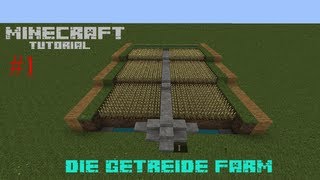 TuT Gronkhs Halbautomatische Getreide Farm   Minecraft Tutorial [upl. by Nayra140]