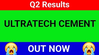 ultratech cement share q2 result 2025  ultra Tech cement result today  ultratech cement share news [upl. by Ferris]