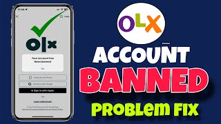 OLX account suspended problem  OLX Banned problem  Your account has been suspended olx [upl. by Auburta]