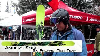 2012 Atomic quotAccessquot Ski test av Anders Engle [upl. by Akienaj]