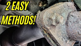 How to Remove The Rustiest Exhaust Bolts [upl. by Darrelle]