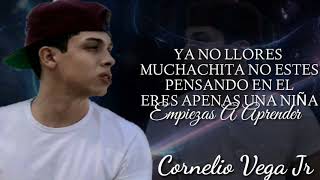 LETRA SON COSAS DEL AMOR  CORNELIO VEGA JR Video Lycri EXCLUSIVA [upl. by Iaoh]