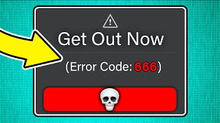 CREEPIEST ERRORS on ROBLOX [upl. by Heppman]