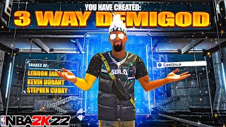 GAME BREAKING BEST GUARD BUILD is a DEMIGOD in NBA 2K22 INSANE DO IT ALL BUILD Best Build 2K22 [upl. by Biddle]