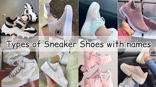 Types of sneakers for girl with nameTypes of shoes for girls with nameShoes for girls women ladies [upl. by Ynnaffit]