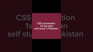 css preparation plan day 1  css compulsory subjects preparation plan  css daily vlogs Css143 [upl. by Enirroc233]