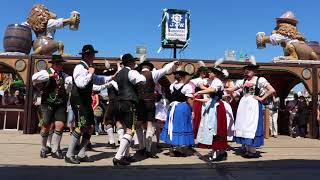 Der 7 Tag des Brauchtums 2018 auf dem Münchner Frühlingsfest [upl. by Holden]