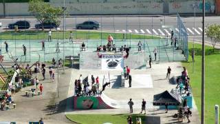 Globe Six Pack Attack Tour at Trinda Skatepark  Florianópolis  Brazil [upl. by Adna383]