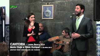 Ladeira Branca 2015  Cantoria Maria Clara e Fábio Ourique  6 de Maio 2015 [upl. by Oralie]