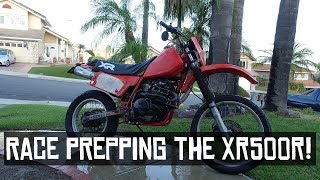 Honda XR500r Race Prep Part 1 [upl. by Bobbee]