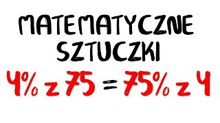 Matematyczne triki których nie nauczą Cię w szkole [upl. by Monk581]