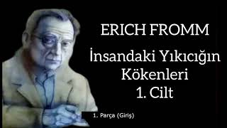 Erich Fromm  İnsandaki Yıkıcılığın Kökenleri  1 Parça Sesli Kitap [upl. by Ketty]