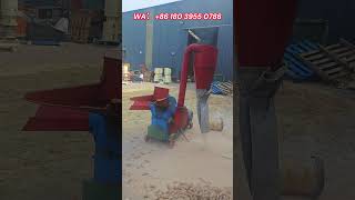 Hammer mill multifunctional mill equipment for crushing grass and grain breeding equipment [upl. by Oijres902]