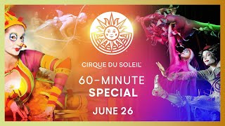 60MINUTE SPECIAL 10  Cirque du Soleil  LA NOUBA VAREKAI QUIDAM [upl. by Annelise961]