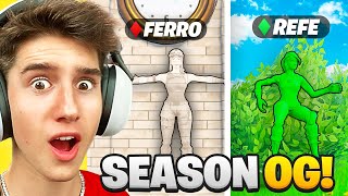 NASCONDINO OG tra Youtubers su Fortnite CAPITOLO 1 OG [upl. by Ingold176]