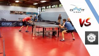 NOISY LE GRAND vs NEUVES MAISONS TT 2  NATIONALE 3  TENNIS DE TABLE  HIGHLIGHTS [upl. by Aneloaup]