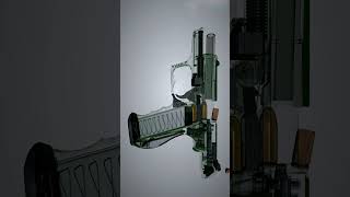 Walther P99 The Tactical Masterpiece Shorts Firearm gun animation [upl. by Atiuqes]