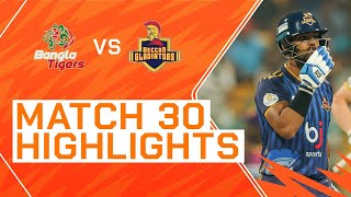 2023 Abu Dhabi T10 Match 30 Highlights Bangla Tigers vs Deccan Gladiators  Season 7 [upl. by Giusto361]