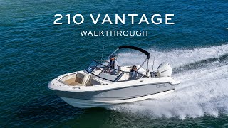 210 Vantage  Product Walkthrough  Boston Whaler [upl. by Hazel395]