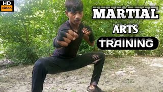 MARTIAL ARTS 🥷 ll martial art training [upl. by Nalyak710]