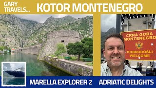 Kotor Montengro  Marella Explorer 2  Adriatic Delights  Solo Cruise [upl. by Grazia]