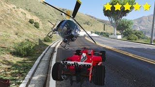 JAFFRONTE LA POLICE EN F1 SUR GTA 5 [upl. by Oberstone]