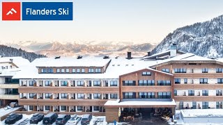 Flanders Ski Hotel  Gartnerkofel in Nassfeld  Oostenrijk [upl. by Fleming]