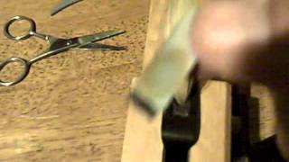 How to Rehair a Violin Bow Part 7 [upl. by Burkitt715]