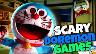 SOME SCARY DOREMON GAMES 😰  Yes gaming [upl. by Zetnwahs]