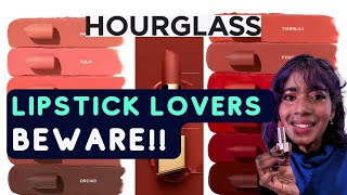 Honest Thoughts  Hourglass Soft Matte Lipstick Review [upl. by Oaht]