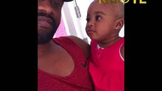 Fally Ipupa ​ apprend à sa fille Malka Ipupa a dire quotPapaquot et quotJe taimequot [upl. by Chaffinch448]