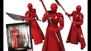 SHFiguarts Star Wars The Last Jedi Praetorian Guard with Heavy Blade Figure Review [upl. by Sathrum975]