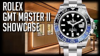 Rolex GMT Master II 126710 BLNR  Oyster Bracelet  Watch Showcase [upl. by Waring868]