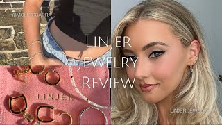 LINJER JEWELRY REVIEW  try on jewelry haul [upl. by Gibun]