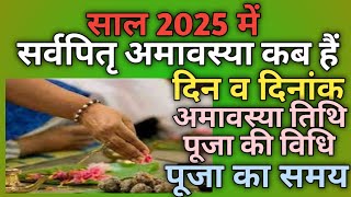 Sarvapitri amavasya 2025Pitru amavasya kab haiPitra visarjanSarvapitri amavasyaMahalaya 2025 [upl. by Aohsoj629]