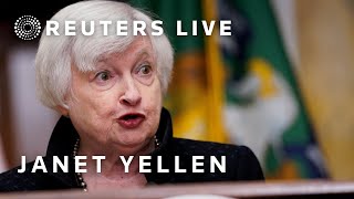 LIVE Yellen testifies to Senate Banking Committee  REUTERS [upl. by Ahteral]