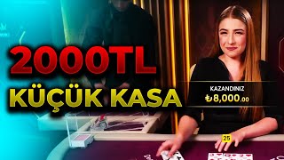 2000 TL İLE BLACKJACK OYNADIK   Slot Baba blackjack [upl. by Nlyak776]