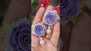 DIY Earrings  DIY Jewellery  Fevicryl Hobby Ideas [upl. by Hadsall555]