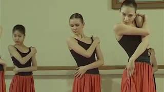 Vaganova Academy character dance exam Class of Strogaya Alisa Mikhailovna Me in the middle [upl. by Anailli]